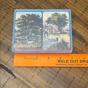 Vintage Hallmark Scenic Playing Cards Set